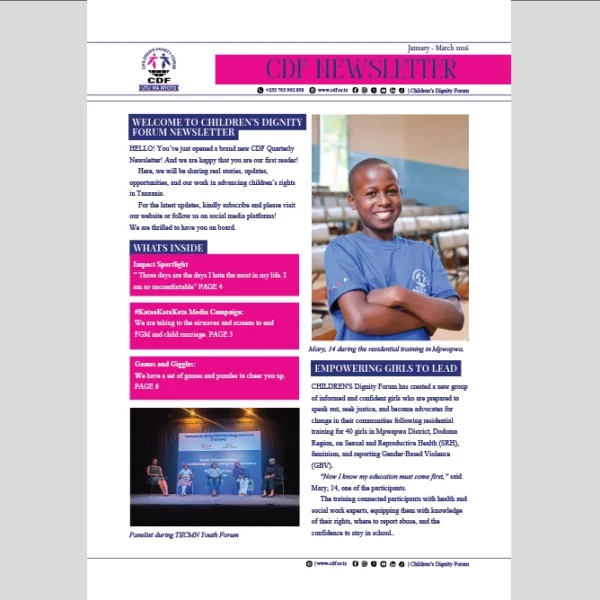 Latest Newsletter on Children’s Rights