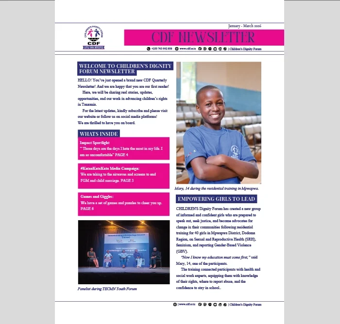 Latest Newsletter on Children’s Rights